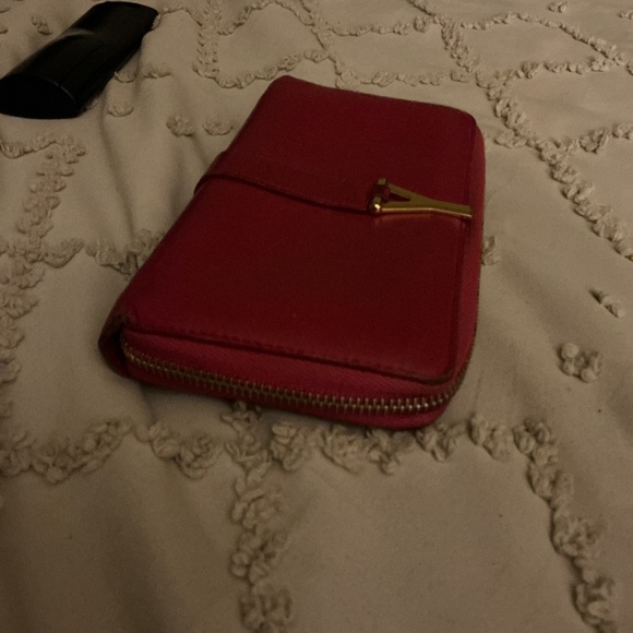 YSL pink wallet, pre-love good condition, leather - Picture 9 of 12